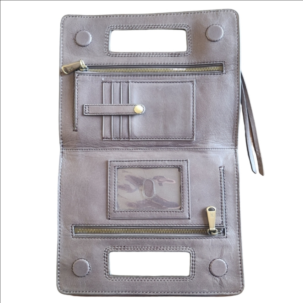 HOBO Ace Leather Wristlet Clutch